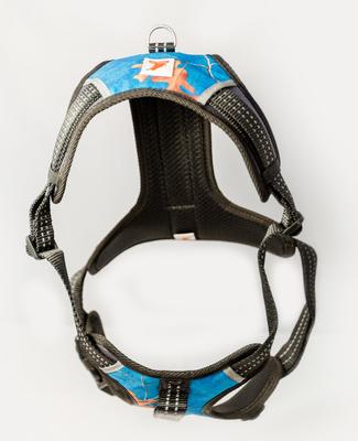 Show full view: Doggy Tales Realtree 2X Sport Dog Harness, Surf Blue, Medium slide 2 of 8