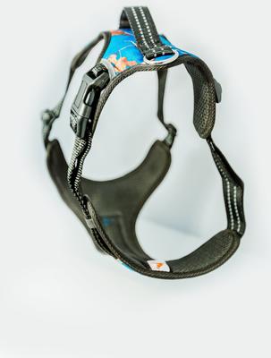 Show full view: Doggy Tales Realtree 2X Sport Dog Harness, Surf Blue, Medium slide 3 of 8
