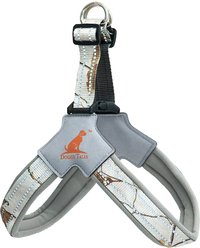 Doggy Tales Realtree Step In V Dog Harness, Snow, Small