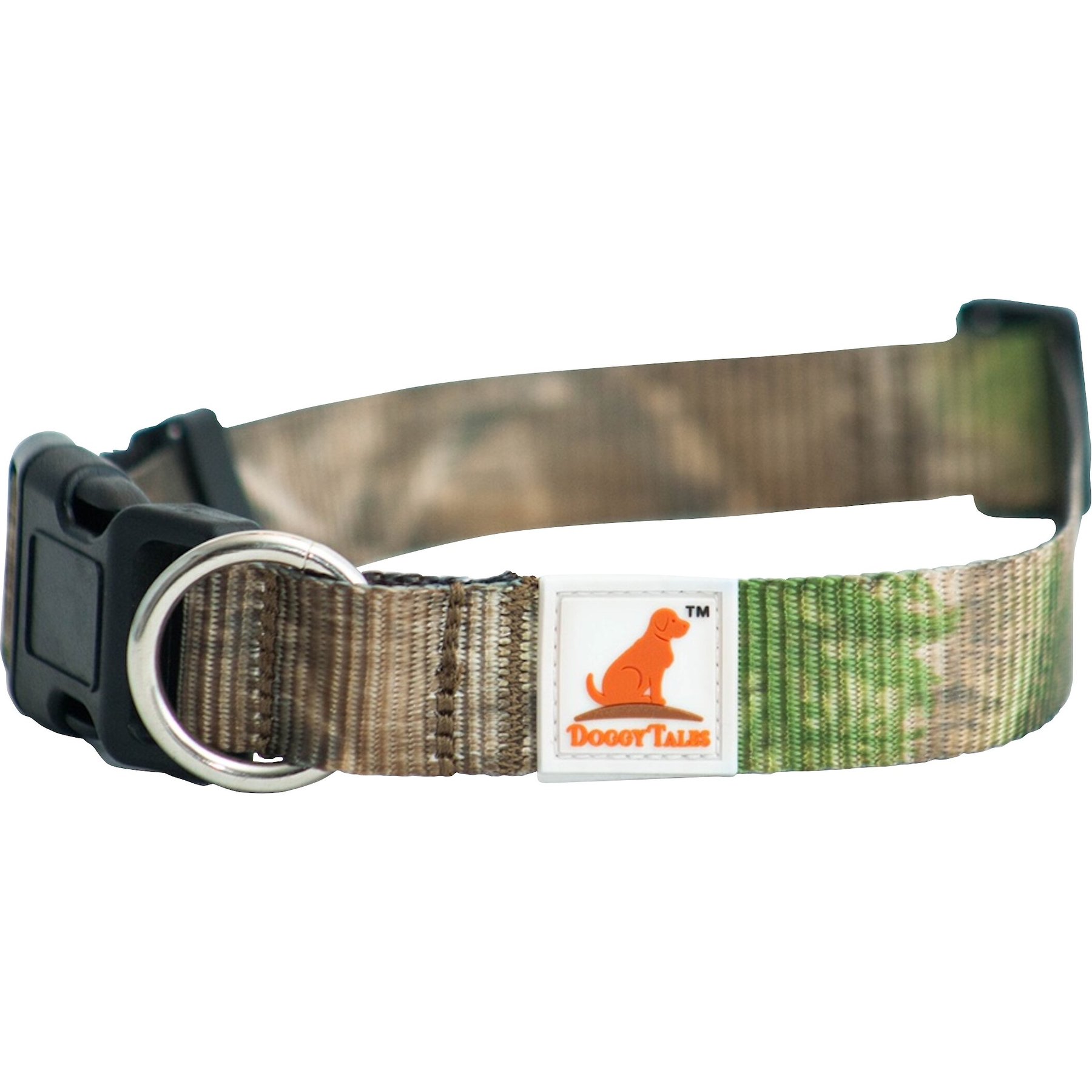 Doggy Tales Realtree Adjustable Dog Collar, Edge, Small