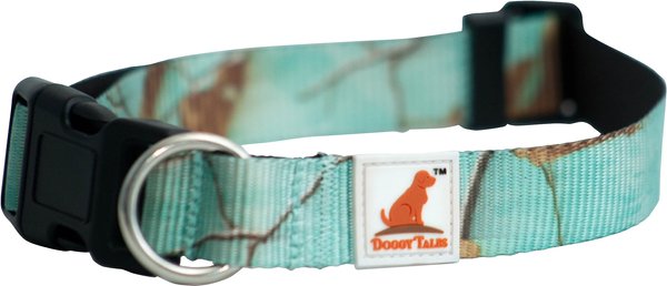 Doggy Tales Realtree Adjustable Dog Collar, Sea Glass, Small slide 1 of 6