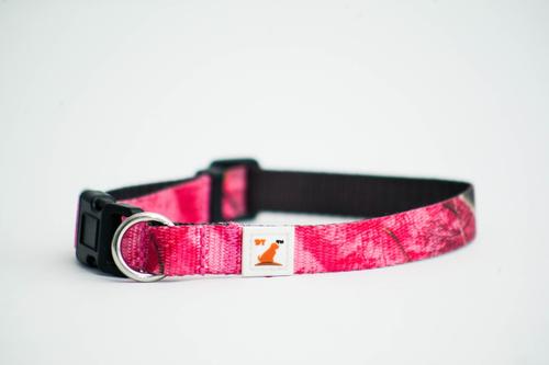 Show full view: Doggy Tales Realtree Adjustable Dog Collar, Paradise Pink, Small slide 8 of 8