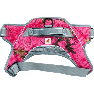 Doggy Tales Patented Realtree Hart Dog Harness, Paradise Pink, 45