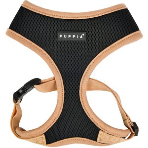 Puppia Soft II Dog Harness, Black, X-Large: 23 to 32-in chest