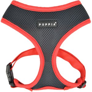 Puppia Soft II Dog Harness, Gray, Large: 19 to 26-in chest