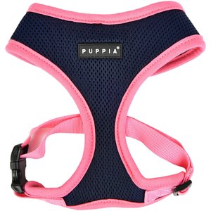 Puppia Soft II Dog Harness, Navy, Medium: 17 to 23-in chest