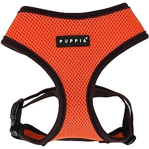 Puppia Soft II Dog Harness, Orange, Large: 19 to 26-in chest