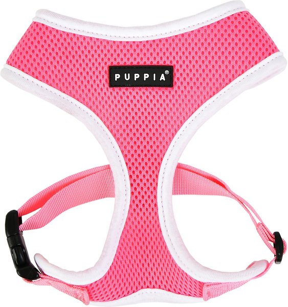 Puppia Soft II Dog Harness, Pink, Medium: 17 to 23-in chest slide 1 of 4