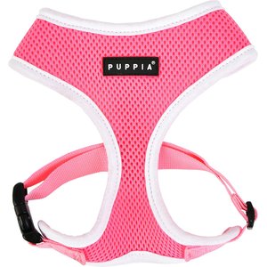 Puppia Soft II Dog Harness, Pink, Medium: 17 to 23-in chest