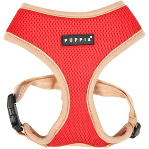 Puppia Soft II Dog Harness, Red, Small: 13 to 18-in chest