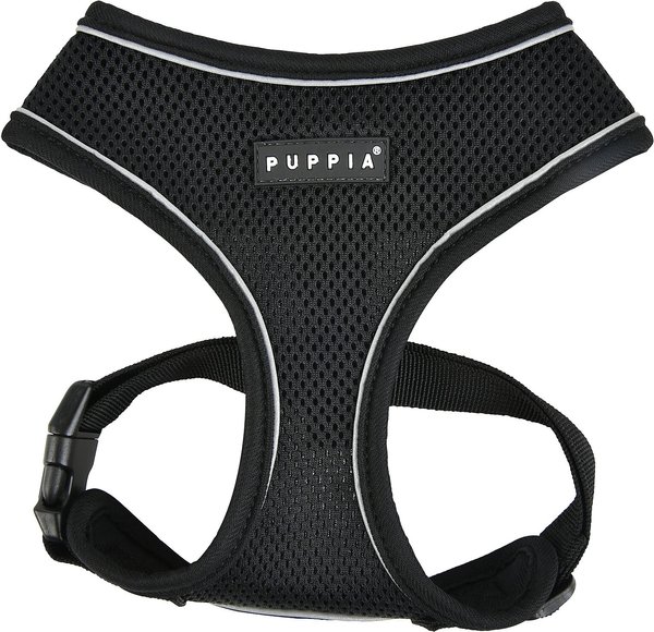 Puppia Soft Pro Dog Harness, Black, Small: 13 to 18-in chest slide 1 of 4