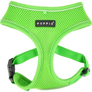 Puppia Soft Pro Dog Harness, Green, Medium: 17 to 23-in chest
