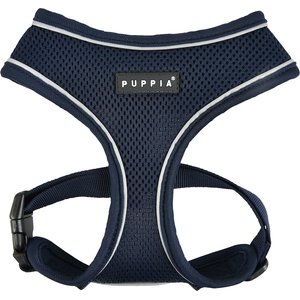 Puppia Soft Pro Dog Harness, Navy, Medium: 17 to 23-in chest