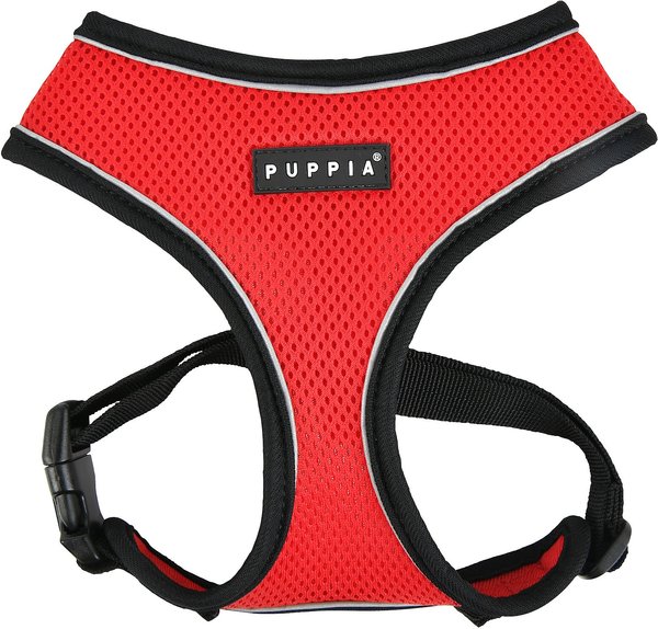 Puppia Soft Pro Dog Harness, Red, Small: 13 to 18-in chest slide 1 of 4