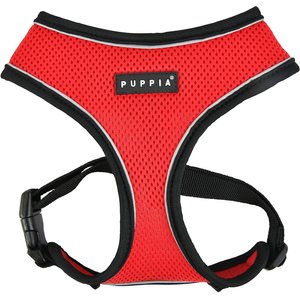 Puppia Soft Pro Dog Harness, Red, Small: 13 to 18-in chest