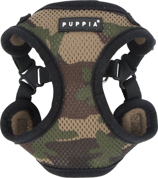 Puppia Soft C Dog Harness, Camo, Small: 12.2 to 13.8-in chest slide 1 of 5