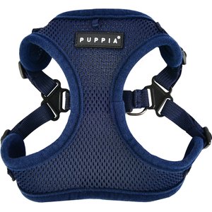 Puppia Soft C Dog Harness, Navy, Large: 15.4 to 17.3-in chest