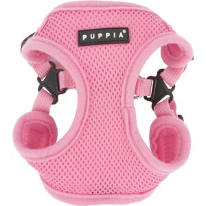 Puppia Soft C Dog Harness, Pink, Small: 12.2 to 13.8-in chest