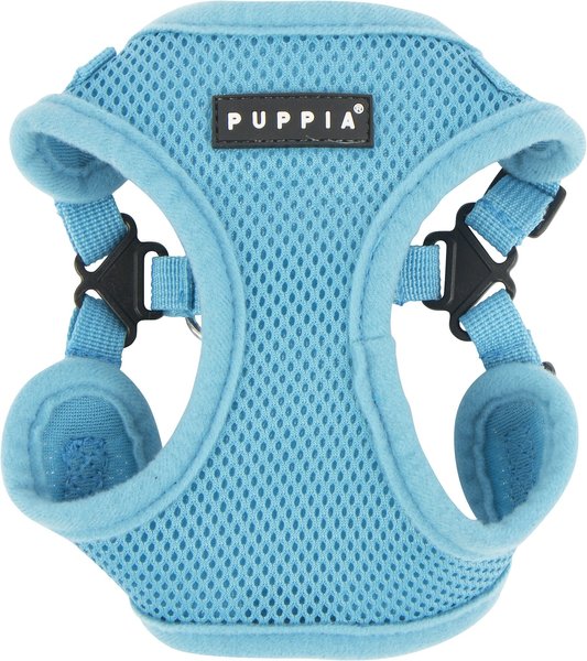 Puppia Soft C Dog Harness, Sky Blue, Small: 12.2 to 13.8-in chest slide 1 of 5