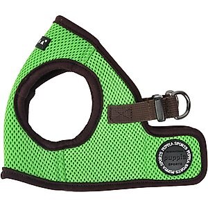 Puppia Soft Vest B Dog Harness, Green, XX-Large: 23.6 to 24.4-in chest
