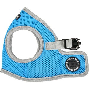 Puppia Soft Vest B Dog Harness, Sky Blue, Small: 10.8 to 11.2-in chest