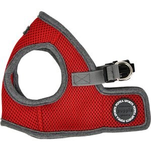 Puppia Soft Vest B Dog Harness, Wine, Small: 10.8 to 11.2-in chest