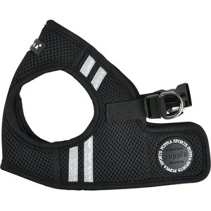 Puppia Soft Vest Pro Dog Harness, Black, Medium: 13.1 to 13.9-in chest