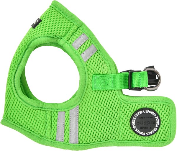 Puppia Soft Vest Pro Dog Harness, Green, Large: 16.1 to 16.9-in chest slide 1 of 5