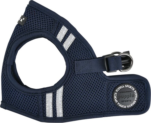 Puppia Soft Vest Pro Dog Harness, Navy, Small: 10.8 to 11.2-in chest slide 1 of 5