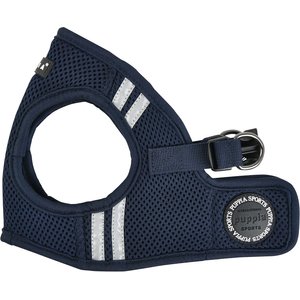 Puppia Soft Vest Pro Dog Harness, Navy, Large: 16.1 to 16.9-in chest