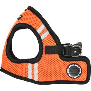 Puppia Soft Vest Pro Dog Harness, Orange, Large: 16.1 to 16.9-in chest