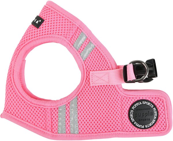 Puppia Soft Vest Pro Dog Harness, Pink, Large: 16.1 to 16.9-in chest slide 1 of 5