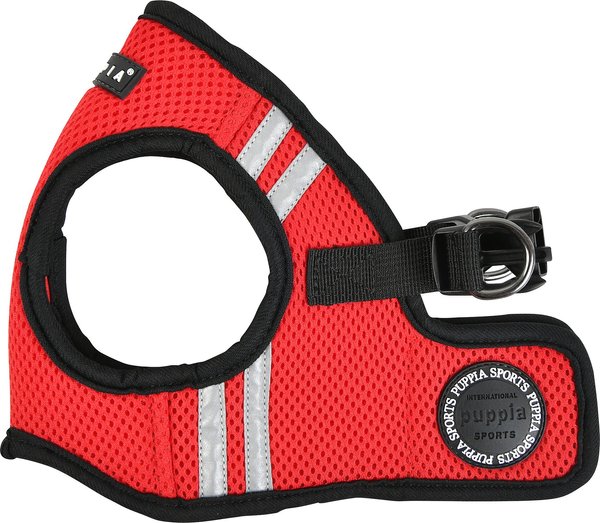 Puppia Soft Vest Pro Dog Harness, Red, Small: 10.8 to 11.2-in chest slide 1 of 5