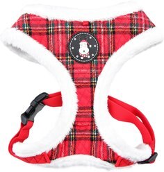 Puppia Blitzen A Dog Harness, Checkered Red, Small: 12.6 to 17.3-in chest