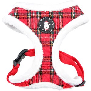 Puppia Blitzen A Dog Harness, Checkered Red, X-Large: 22 to 30.7-in chest