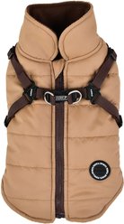 Puppia Mountaineer II Coat Dog Harness, Beige, Medium: 16.5-in chest