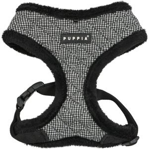 Puppia Gaspar A Dog Harness, Black, Large: 19.3 to 26.7-in chest