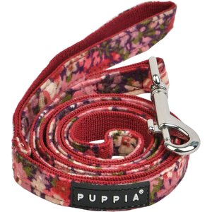 Puppia Gianni Lead Dog Leash, Wine, Large: 4.5-ft long, 0.8-in wide