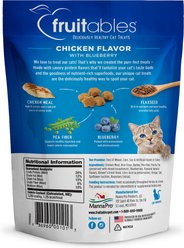 Fruitables Chicken & Blueberry Flavor Crunchy Cat Treats, 30-oz bag slide 2 of 7