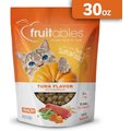 Fruitables Tuna & Pumpkin Flavor Crunchy Cat Treats, 30-oz bag