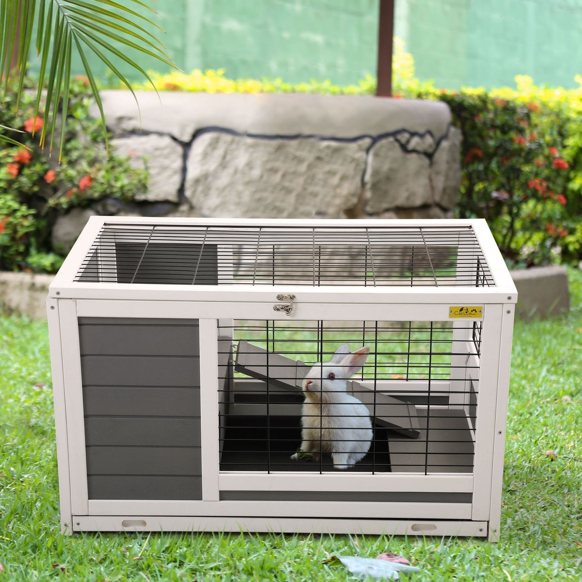 Jaxpety rabbit cheap hutch