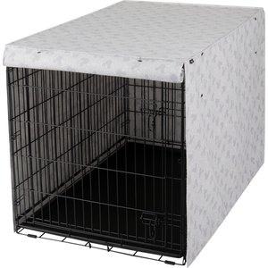 Disney Mickey Mouse Crosshatch Dog Crate Cover, 42-inch