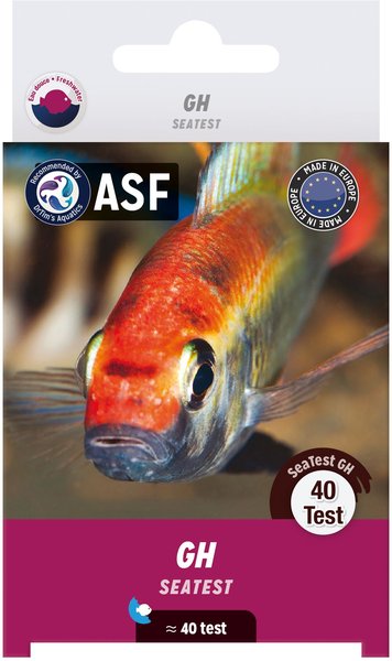 ASF SEATEST GH Total Hardness Fish Aquarium Water Test Kit, 40 count slide 1 of 1