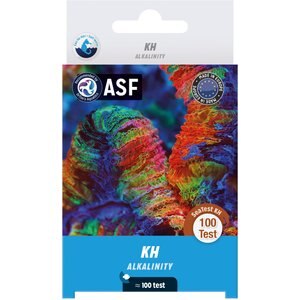 ASF SeaTest KH Alkalinity Fish Aquarium Water Test Kit, 100 count