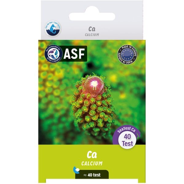 ASF SeaTest Mg2+ (Magnesium) Fish Aquarium Water Test Kit, 40 count