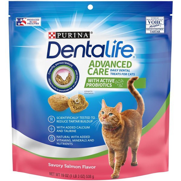 Cat treats for dental health sale