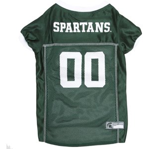 Pets First NCAA Dog & Cat Jersey, Michigan State Spartans, 3X-Large