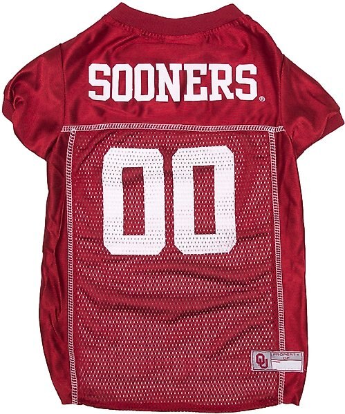 Pets First NCAA Dog & Cat Jersey, Oklahoma Sooners, 3X-Large slide 1 of 3