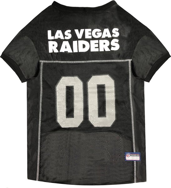 Pets First NFL Dog & Cat Jersey, Las Vegas Raiders, Small slide 1 of 3