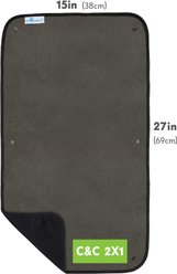 Paw Inspired Washable Fleece Guinea Pig Cage Liners & Bedding, 1 count, C&C 2x1 slide 2 of 8